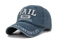Gorra de béisbol Snapback de estilo Vintage personalizada para mujer sombreros desgastados impresos en tela EE. UU. Venta al por mayor a granel Alibaba usado