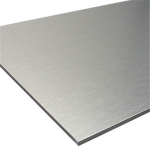 Pannello Composito in Alluminio Alucobond Moderno Spazzolato Argento 1220x2440mm Fogli <span class=keywords><strong>ACP</strong></span>/ACM Ignifughi Ecologici Multiuso - Product Image 1