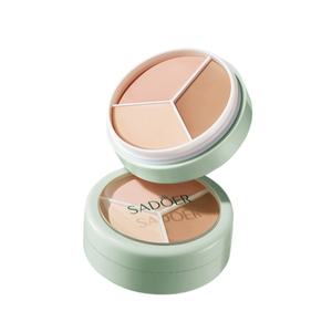 Paleta de <span class=keywords><strong>corrector</strong></span> de 3 colores de etiqueta privada <span class=keywords><strong>Corrector</strong></span> de color de larga duración a prueba de agua <span class=keywords><strong>para</strong></span> <span class=keywords><strong>ojeras</strong></span> Crema 3 en 1 - Product Image 1