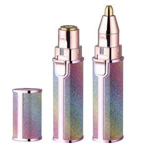 Épilateur facial permanent sans douleur portable rechargeable 2 en 1 pour femmes à usage domestique - Product Image 1