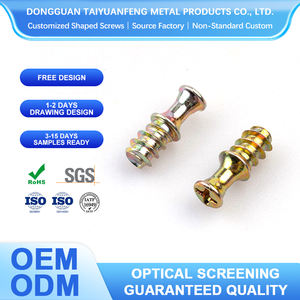 カスタム隠し家具カムロックキャビネットネジコネクターボルトキャビネットコネクターミニフィックスネジ - Product Image 2