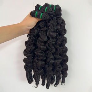 Extensions de Cheveux Humains Bouclés Birmans 100% Non Traités 14A Cheveux Vierges Bruts 3C 4A Boucles Spirales Double Trame Couleur Naturelle - Product Image 6