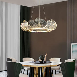 โคมไฟสไตล์นอร์ดิกมินิมอลสมัยใหม่ โคมไฟโพสต์โมเดิร์นสุดหรู โคมไฟห้อยเพดานยอดนิยมสำหรับห้องนั่งเล่นและห้องรับประทานอาหาร - Product Image 4