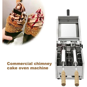 Horno Eléctrico Comercial para Pasteles de Chimenea NP24, Máquina para Hacer Conos Giratorios con Varillas Dobles para Trdelnik Auténtico y Conos de Helado - Product Image 5