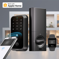 LNDU HK01/W Apple HomeKit NFC Intelligent Zinc Alloy Low Power Consumption Auto Deadbolt Lock Password Smart Door Lock