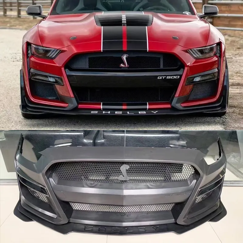 MUSTANG GT500 Shelby Bodykit Front Bumper Rear Bumper Rear Diffuser Body kits For Ford Mustang 2015-2017