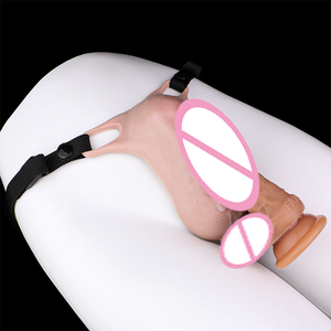 FAAK Real MTF Silicone Male Crossdressing Underwear Ultra Lifelike Hairy Simulated Vagina Panties Insertable Clitoris for Men - Product Image 5
