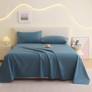 Ткань из 100% полиэстера, микроволокно, однотонная, окрашенная, плотность 70-140 г/м², для постельного белья, от китайских поставщиков - Product Image 5