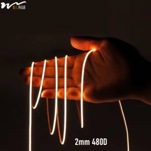 แถบไฟ LED 3สีแคบพิเศษ2มม. การเชื่อมต่อ5V 12V PCB สีขาวสว่างมากสำหรับแสงแถบอัจฉริยะในบรรยากาศ - Product Image 1