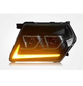 ไฟหน้า LED สำหรับ Nissan Patrol Y61 ปี 1999-2003 อัพเกรดไฟหน้า ไฟเดย์ไลท์ ไฟเลี้ยว เลนส์เลเซอร์ ชุดคู่ - Product Image 2