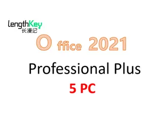 24/7 онлайн-Доставка по электронной почте официальный 2021 Pro Plus ключ 5 PP подлинный розничный лицензионный код 100% онлайн-активации