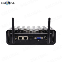 Mini PC sans ventilateur OEM Core I7-4500U, 1x slot DDR4, max 32 Go de RAM, 4x USB3.0, HD VGA, WiFi5, Gigabit Ethernet, pour bureau, Linux, micro-ordinateur