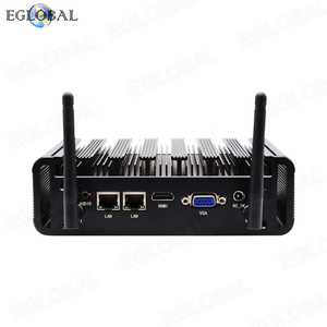 Mini PC sans ventilateur OEM Core I7-4500U, 1x slot DDR4, max 32 Go de RAM, 4x USB3.0, HD VGA, WiFi5, Gigabit Ethernet, <span class=keywords><strong>pour</strong></span> bureau, Linux, micro-<span class=keywords><strong>ordinateur</strong></span> - Product Image 4
