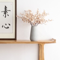 Table console longue et étroite en bois massif de style chinois antique pour l'entrée, le salon ou le hall d'entrée