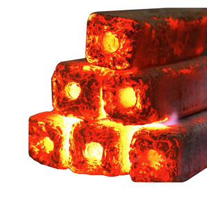 Carbón Vegetal de Madera Dura de Alta Temperatura, Fabricado a Máquina, Sin Humo, de Larga Duración (4-5 Horas), con Alto Contenido de Carbono (>90%) para Barbacoa - Product Image 1