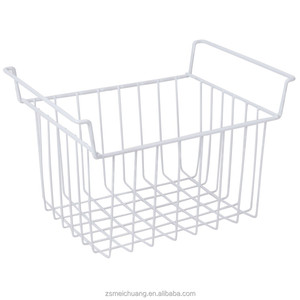De alta calidad de <span class=keywords><strong>PE</strong></span> recubierto de Metal profundo Strodge congelador estante Rack divisores de nevera-congelador cesta - Product Image 3