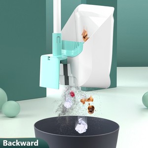 New Designed Durable Creative Easy Cleaning Backward Broom and Dustpan Set
