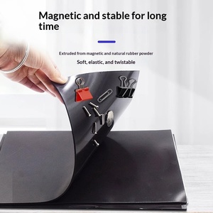 Foglio Magnetico Permanente Ispessito Formato A4, Magnete Morbido in Gomma, Adesivo per <span class=keywords><strong>Lavagna</strong></span> e <span class=keywords><strong>Lavagna</strong></span> Bianca, Magneti per Frigorifero - Product Image 5