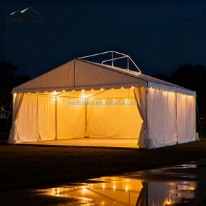 <span class=keywords><strong>Tente</strong></span> de <span class=keywords><strong>réception</strong></span> temporaire élégante pour mariage, petite <span class=keywords><strong>tente</strong></span> de fête de 6 m de large, en PVC, modulaire, quatre saisons, pour cérémonie, <span class=keywords><strong>jardin</strong></span>, toit - Product Image 2