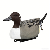 Décoy de canard colvert réaliste en plastique PE, flottant, pour la chasse, simulation d'oiseau, léger, pour aménagement paysager extérieur