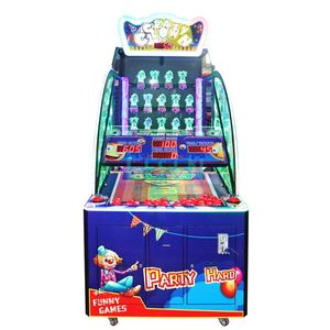 Machine de tir Clown Party à monnayeur en plastique, prix usine Creatfun, jeux d'arcade d'intérieur de lancer de balles pour 2 joueurs - Product Image 2