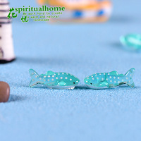 Chunjun petit requin tacheté de bonne qualité décor de micro-paysage en résine de style méditerranéen