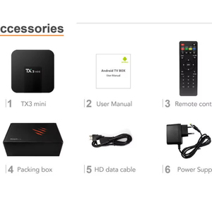 Tx3 Mini Quad Core Smart TV Box Android 11 Amlogic S905W 2GB BT 4K GPU de Alto Rendimiento Set-top Box - Product Image 4