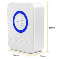 DC12V Timbre con cable Timbre Sistema de control de acceso Timbre de puerta fuerte externo Ding-dong Ringtons