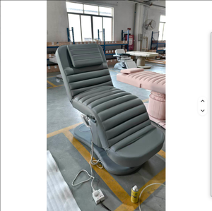 2026 Hot Selling Synthetic Leather White Massage Table Luxury Lash Beds for Salon <b>Three</b> Motors Electric Cosmetic Massage Bed - Product Image 6