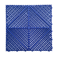 Carreaux de sol en plastique pour tapis de lavage de voiture 4S, grille de 18mm, emboîtement PP, PVC