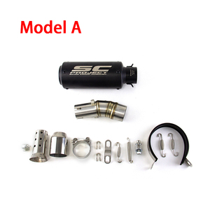 Pot d'échappement slip-on <span class=keywords><strong>SC</strong></span> Style pour moto Kawasaki <span class=keywords><strong>Ninja</strong></span> 650R ER6N ER6F 2012-2016, tuyau de course - Product Image 1