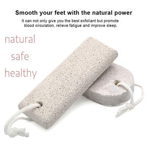 Offres Spéciales pied épurateur pédicure exfoliation outil terre <span class=keywords><strong>naturelle</strong></span> lave <span class=keywords><strong>pierre</strong></span> ponce talons fissurés pied fichier - Product Image 3