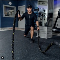Combinaison de musculation EMS intelligente, vêtements de fitness à impulsions électriques, design imperméable, batterie au lithium, charge USB, unisexe