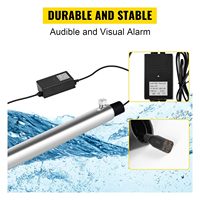 Purificateur d'eau UV avec fonction de retard nouveau modèle dispositif de traitement de l'eau du robinet UV 35W 10GPM nouveau modèle filtre à eau UV