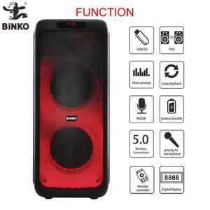 Fábrica OEM de alta potencia 1500W altavoz portátil con micrófono inalámbrico fullflame LED Blue Tooth <span class=keywords><strong>partybox</strong></span> <span class=keywords><strong>1000</strong></span> altavoces - Product Image 3