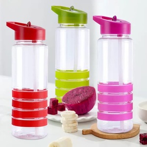 Bouteille d'eau portable en gros, grande quantité vendue, bouteille en plastique 700 ml / 23 onces, bouteille de sport en plastique, bouteille à boire en plastique - Product Image 3