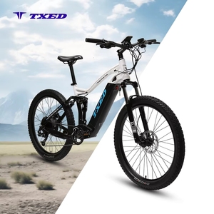 Bicicleta de Montaña Eléctrica E Power Tech X9 con Motor sin Escobillas de 750W, Batería de Litio de 48V, Frenos de Disco Hidráulicos, Ruedas de 27.5 Pulgadas, E Tough Power Tech - Product Image 1