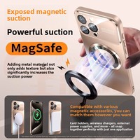 Coque de téléphone magnétique pour PC For 17 PRO, motif animal, grande fenêtre, avec emplacement pour carte SIM