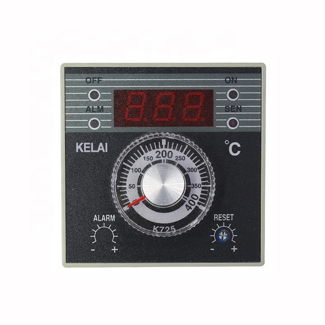 KELAI Plastic Digital Industrial Knob Adjustment Electric Temperature Controller Thermostat K725 for Commercial Oven