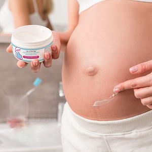 Crème Végétalienne Réparatrice <span class=keywords><strong>Anti</strong></span>-Vergetures et Cicatrices d'Acné Post-Partum, Soin Corporel de Maternité Marque Privée - Product Image 4