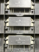 M67746 MODULE DE PUISSANCE RF M68702H Composants électroniques puce IC Circuit intégré 144-148MHz, 12.5V, 60W, RADIO MOBILE FM