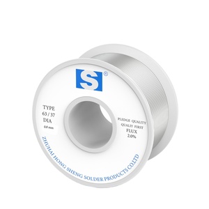 Tốt Nhất Điện Nhiệt Độ Thấp 10K 63 37 0.1Mm 2Mm 2.5Mm 4Mm 100G 500G Supper Chì Dây Hàn OEM Hỗ trợ - Product Image 1