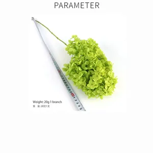 วัสดุ DIY ดอกไฮเดรนเยียอันนาสดชื่นแบบคงสภาพพร้อมกิ่ง - Product Image 6