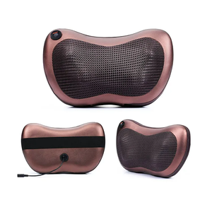 Neues Design elektronisches Massagekissen Shiatsu tiefknöchtiger Nackenrücken-Massagekissen 8 Walzen mit Wärme für Auto, Zuhause - Product Image 2