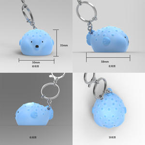 Lámpara Nocturna de Silicona para Niños, Decoración Colgante de Cordero para Bolsa, Lámparas para Bebés, Lámpara Nocturna Recargable de Silicona, Lámpara Nocturna Personalizada - Product Image 5