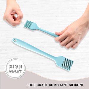 Brosse de bave en Silicone de qualité <span class=keywords><strong>alimentaire</strong></span>, ustensiles de cuisson pour pâtisserie et barbecue, huile pour BBQ, ustensile de cuisine, pièces - Product Image 5