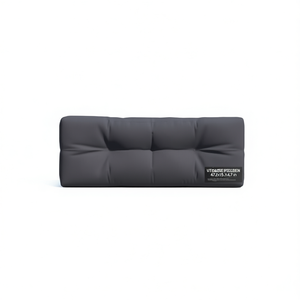 Coussin de palette d'extérieur Utouse 47,2x15,7x4,7 pouces, résistant à l'eau, matelassé, rectangulaire, anthracite uni, polyester - Product Image 1