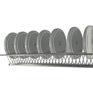 रसोई भंडारण और मसाला रैक के लिए डिश सुखाने रैक के साथ स्टेनलेस स्टील की दीवार - Product Image 4