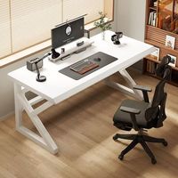 Bureau d'ordinateur convertible en bois massif multifonctionnel pour la maison, la chambre, le gaming, l'e-sport, l'étude, l'écriture, le bureau, avec plateau long