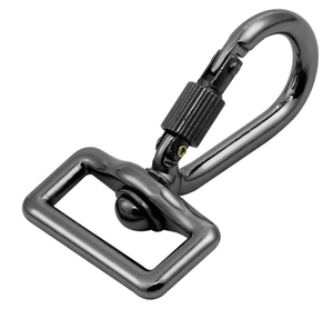 Mousqueton à dégagement rapide avec verrouillage à vis pour sac ou sangle - Product Image 2
